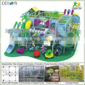 Free design CE & GS standard eco-friendly LLDPE kids indoor playground kindergarten