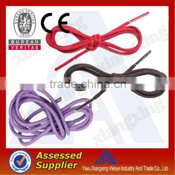 Fashion novelty sport shoelace cheap round shoelaces