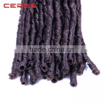 Cheap Wholesale Price Ebony Soft Dread Lock Synthetic Braiding Hair Extension Quality Choice photo-5
