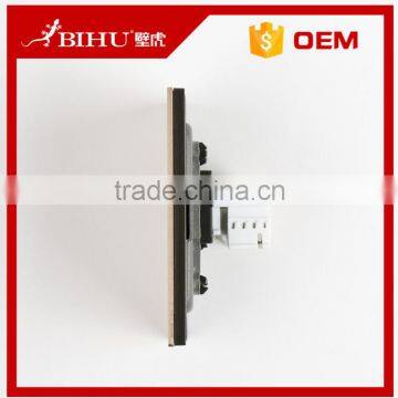 BIHU Brand New Design Telephone Data Wall Socket Rj45 Rj11 Oulet