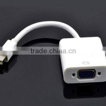 Wholesale White Mini dp to VGA Converter PC Laptop to Monitors photo-4