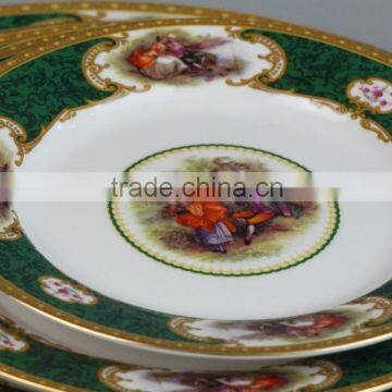 Dinnerware Luxury Cake Plate, Bulk Ceramic Plates, Ceramic Birthday Cake Plate photo-3
