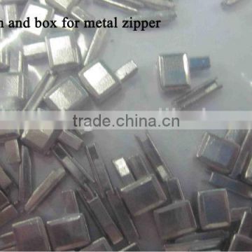 3# right pin and box for metal zipper accessories