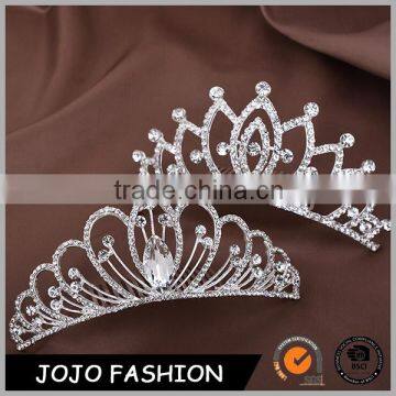 Wedding hair comb metal crystal pricess design wedding hair accessories