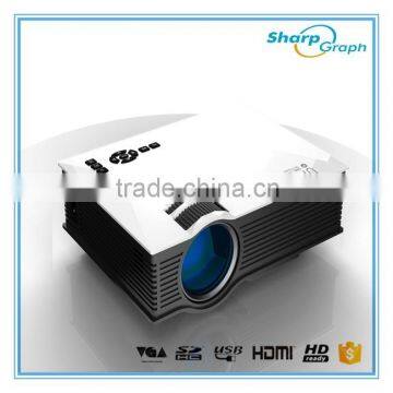 UNIC 1200Lumens Latest Portable Presentation Mini Full HD LED Projector Phones UC46 Built-in Wifi Video Mobile Phone Projectors photo-2