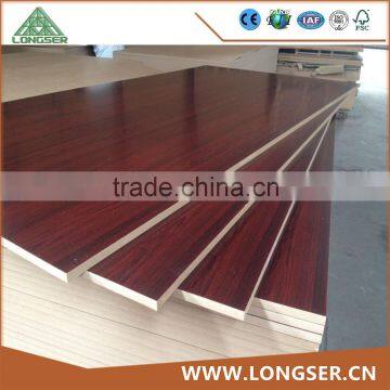 Cheap 18mm High Gloss Melamine MDF Board