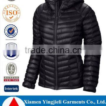 Professional Factory Custom Women Duck Down Jacket High Quality 2016