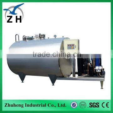 sanitary stainless steel bulk milk cooling tank