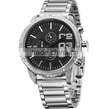 2014 WEIDE Famous Brand Watch Fashion Casual Male Clock Men Full Steel Watch,Japan Miyota Quartz Watches Waterproof Watch WH3310 photo-3