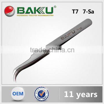 BK T7 7-SA BaKu Anti-Magnetic esd tweezer Not Corrosive stainless steel tweezers