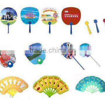 2015 new promotional pp hand fan plastic hand fans