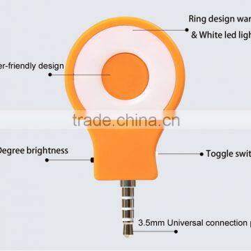 China Factory Mini 8 LED Portable Selfie Light Mobile Phone Camera Flash Using At Night photo-2