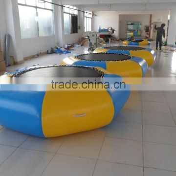 2015 hot commercial inflatable water trampoline