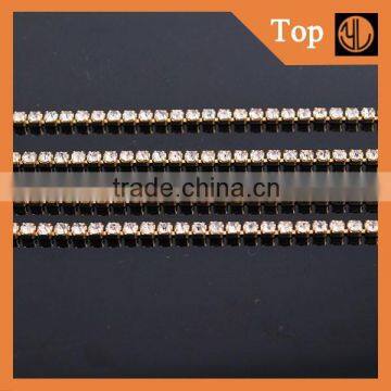 Strass Roll Rhinestone Close Cup Chain Rhinestone Lace Roll Chain photo-2