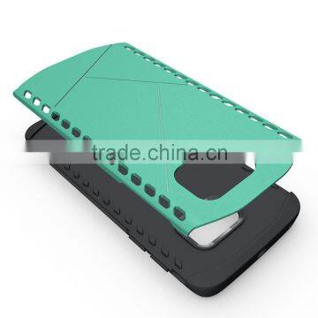 2 IN 1 Hybrid Armor Case for Sumsung S6 Edge Great Protector for Your Love Phone photo-4