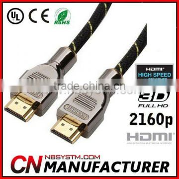 hdmi cable 1.4v 2160p premium quality 1.4v HDMI to HDMI cable