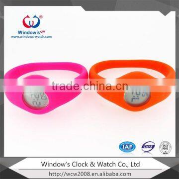 Wholesale Digital Silicone Watch LCD Wrist Watch Display Sport Watch photo-4