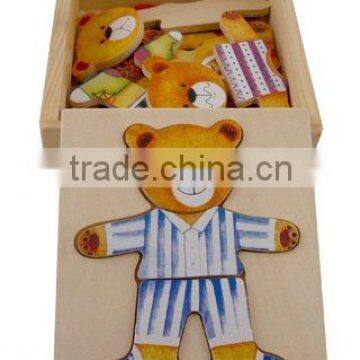 Bear jigsaw puzzle for kids