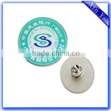 Personalized Silver Plating Custom Company Logo Lapel Pins