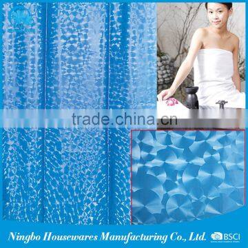 180X180CM ,180X200CM waterproof peva shower curtain
