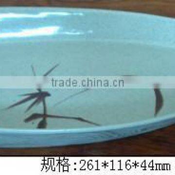 Melamine cute design dessert serving dishes