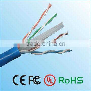 305m/roll 24awg CCA/BC UTP Cat6 network cable