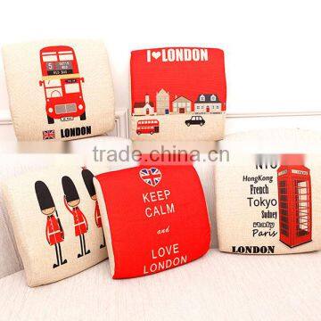 London Style Therapeutic Decorative Car Waist Cushion