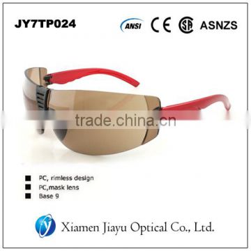 Antifog and anti-scratch uv protection high security safety glasses