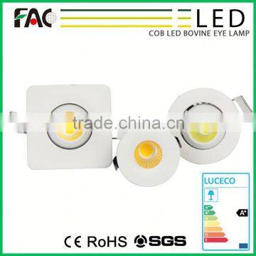 Alibaba germany modern adjustable square led spot gu10