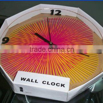 good quality acrylic clock for custom print