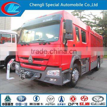 HOWO Fire Fighting Truck water foam fire truck SINOTRUK HOWO 6 wheels truck fire truck for sale