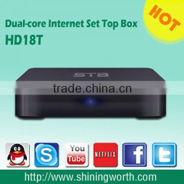 OEM/ODM manufacturer /support xbmc airplay dlna Dual-core Android dvb-t iptv set top box