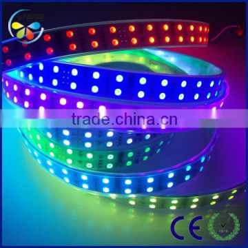 5050smd rgb double led strip 120led/m