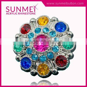 Fashion Style Light Purple Rhinestone Jewelry Embellishments photo-3