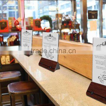 Trending Products 2016 Advertising Power Bank Restaurant for Menu Stand