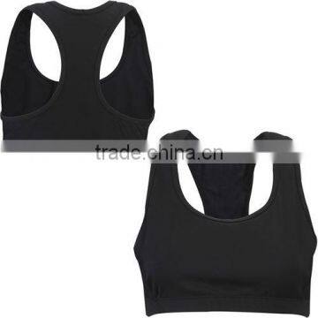 cropped supplex ladies sports bra