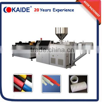 single wall corrugated pipe extrusion line