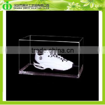 DDS-0008 Elegant Clear Plexiglass Shoes Box, Clear Shoes Box, Custom Shoes Box