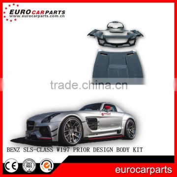 New Arrival SLS -CLASS W197 PRIOR Style Body Kit for MB SLS-class