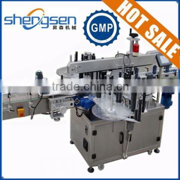 High-speedTwo Side Labeling Machine for Flat / Oval Shape Bottles