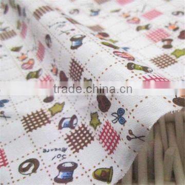 Twill fabric for garment made of 100% cotton