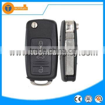 Flip remote control with 1J0 959 753 DA 433Mhz frequency car remote key for VW New Beetle Passat B5 B6 golf 2 3 4 5 6