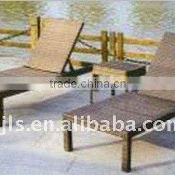 LS-1312rattan lying bed