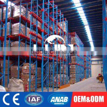Excellent Quality OEM Service Selective Drive Through Rack Standard Palletized Systems Racking