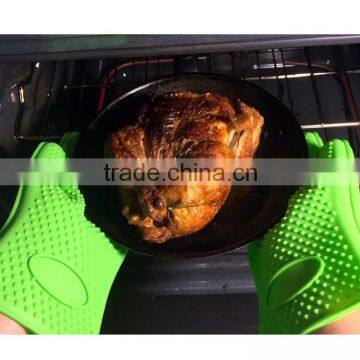 Silicone BBQ Gloves For Cooking, Grilling, Potholder, Camping, Pickling,