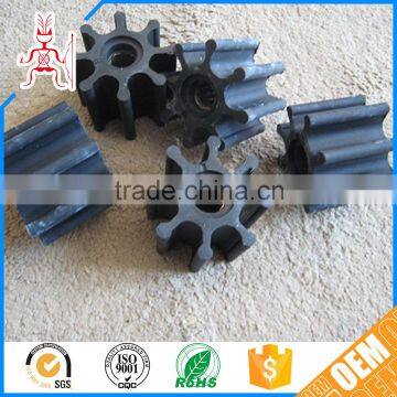 Self-extinguish small tolerance silicon rubber impellers