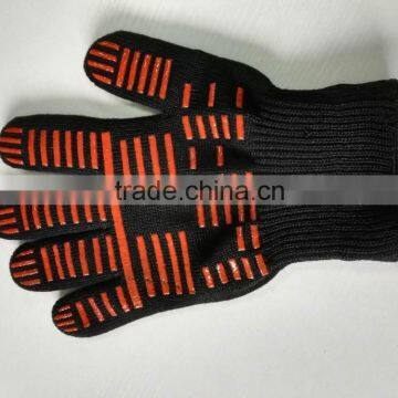 China manufacturer food grade kitchenware protector oven bbq grill silicone gloves