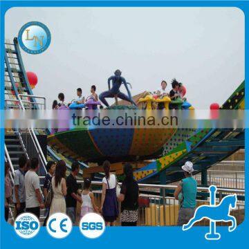 Outdoor Playground Equipment Flying Ufo!!! Fairground Attraction Amusement Park Flying Ufo Ride for Sale photo-5
