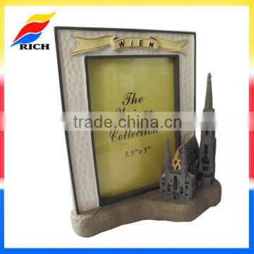 souvenir landmark custom resin picture photo frames wholesale