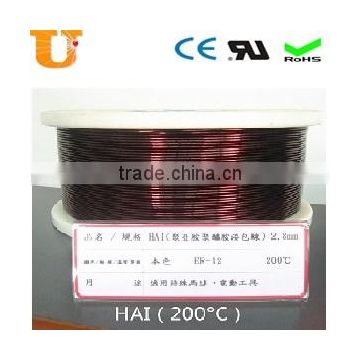 200 degree Enamel wire 3mm copper wire for motor